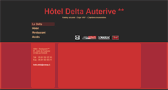 Desktop Screenshot of hotel-delta-auterive.com